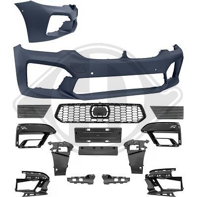 Voorbumper BMW G30 / G31 Sport Design 17- PDC-