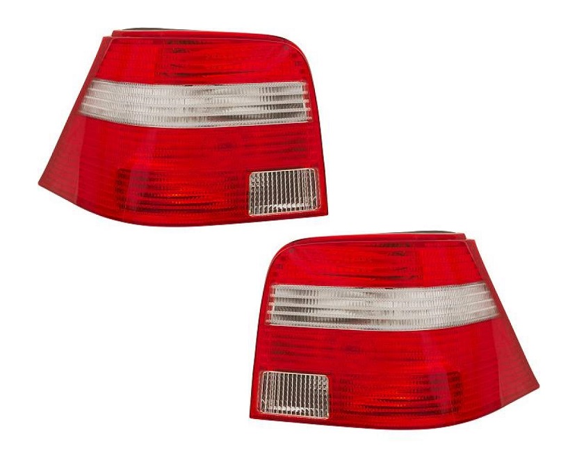Luces traseras VW Golf IV rojo/blanco