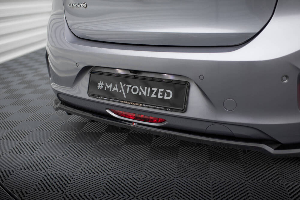 Diffuser Opel Corsa F Maxton Glans Zwart