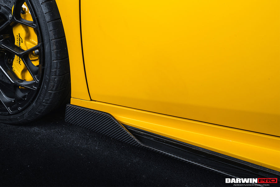 Lamborghini Huracan EVO 4WD OD Style Dry Carbon Zijskirts 2019-2022