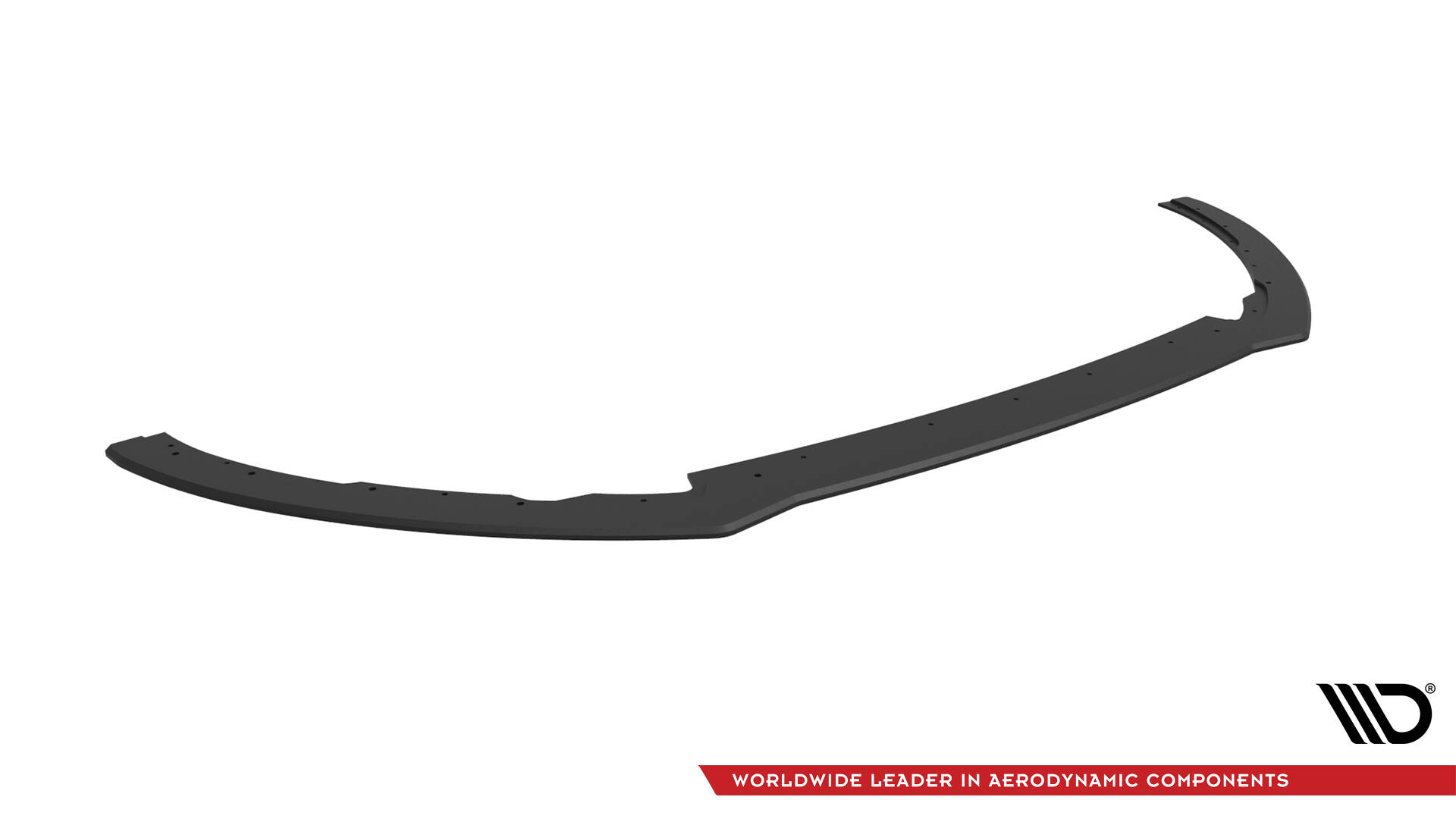 Street Pro Voorspoiler Ford Focus ST MK3 Facelift Maxton Glanzend zwart