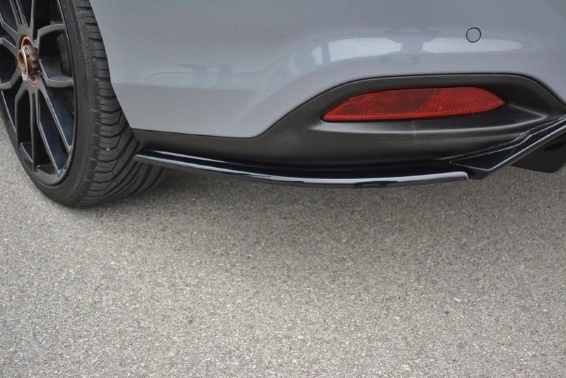 Achterzij Spoilers Fiat Tipo S-Design Glanzend Zwart