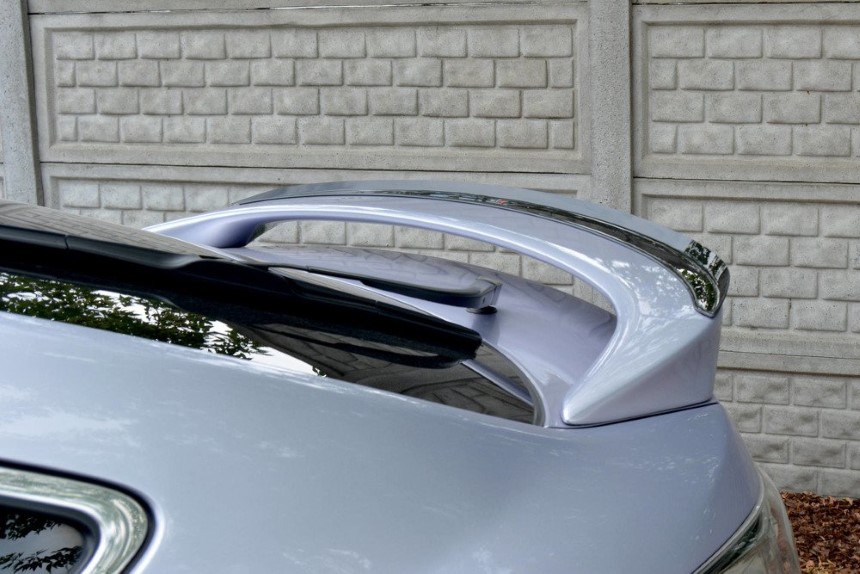 Spoiler uitbreiding Mazda 6 Mk2 sport (GH-SERIES) Maxton Design glans zwart