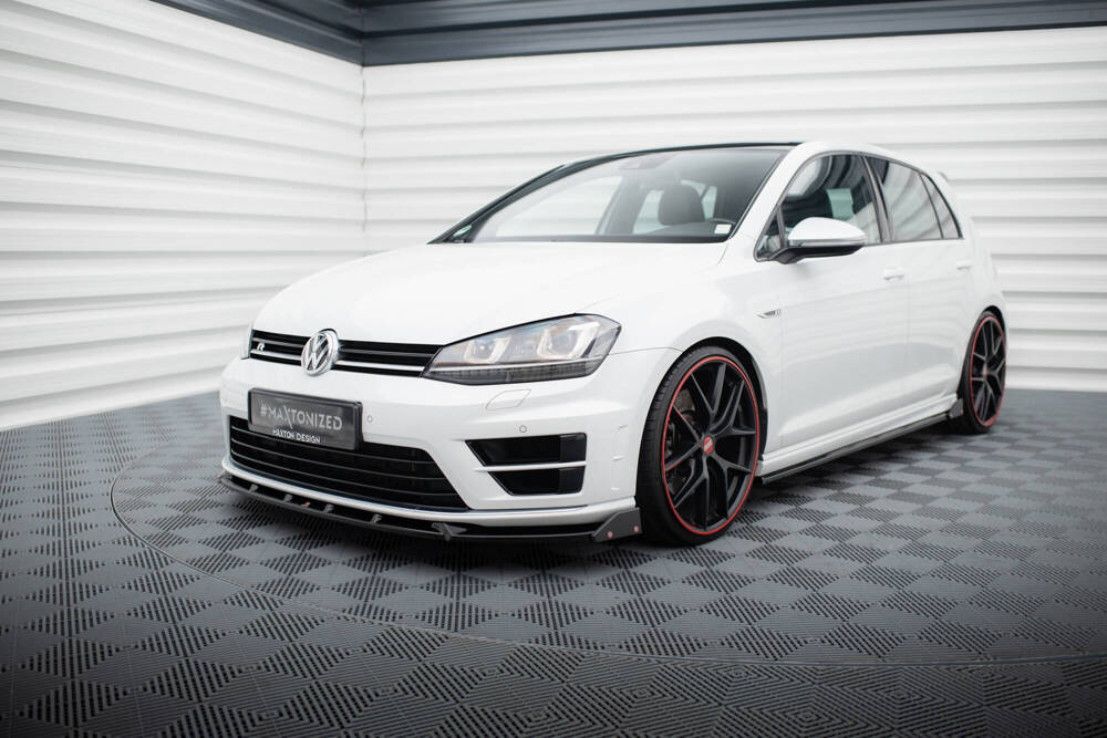 voorspoiler V.5 + Flaps Volkswagen Golf R MK7