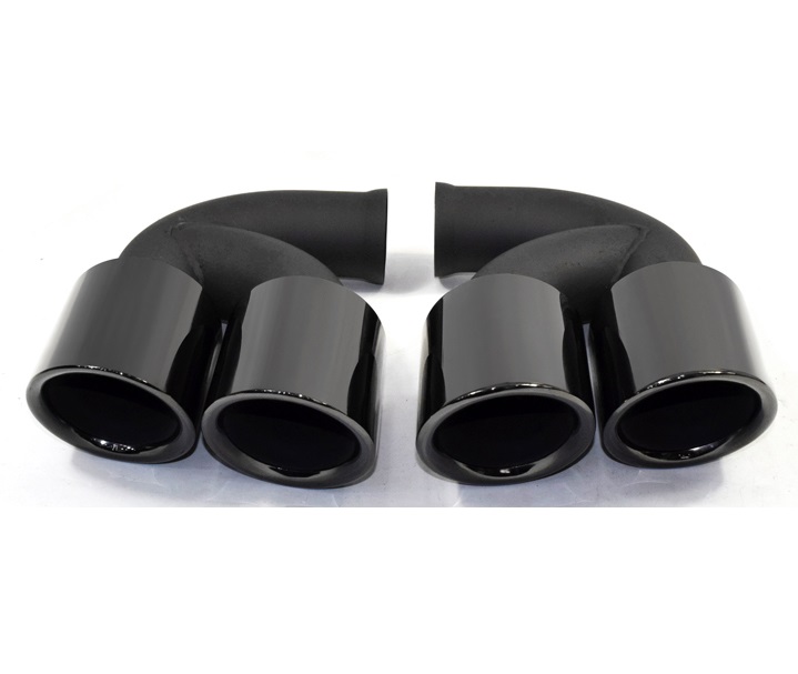 Exhaust tips Porsche Cayenne 958 92A Facelift GTS Look 14-17