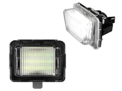 LED Licenceplateplaat lightning Mercedes Benz W204 Sedan/Station