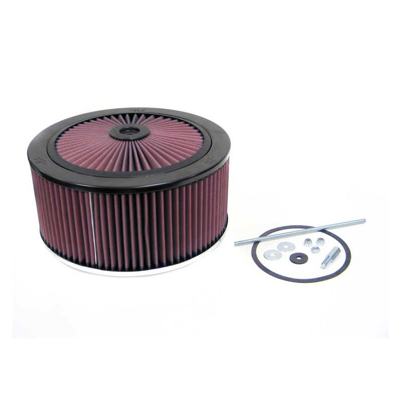 K&N Luchtfilter X-Stream - 186mm aansluiting, 235mm inwendige diameter, 186mm hoogte (66-3140)