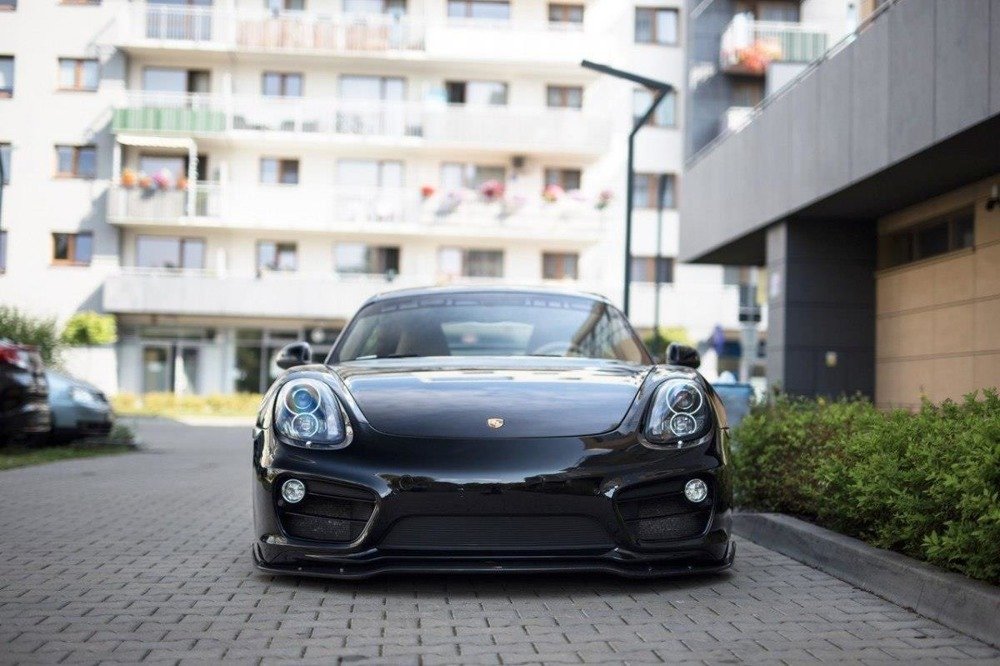 Voorspoiler V.1 Porsche Cayman MK2 981C Maxton