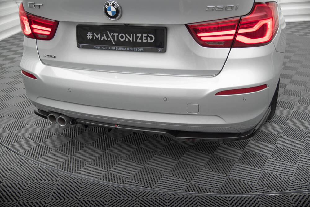 Diffuser BMW 3 Serie GT F34 FL Maxton Glans Zwart