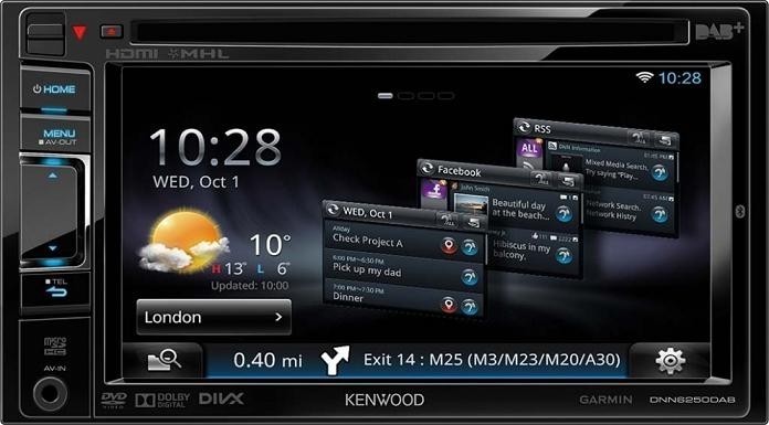 Kenwood Radio Navigatie DNN6250DAB