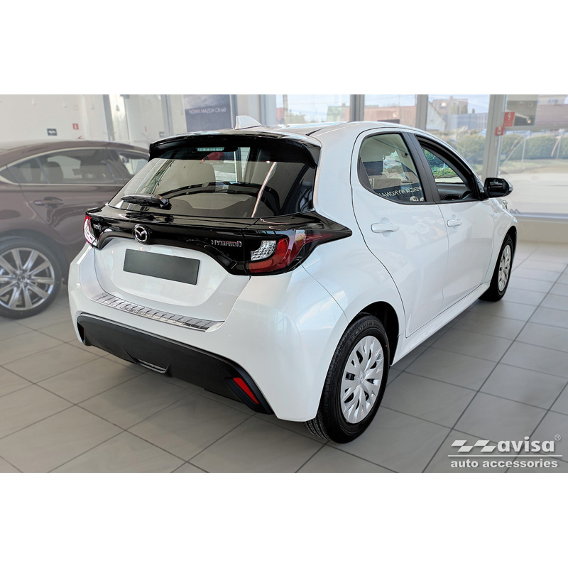 RVS Achterbumperprotector  Mazda 2 Hybrid 2022- 'Ribs'