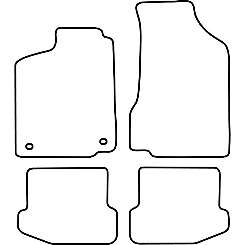 Automatten Seat Ibiza 6/93-99/Cord 2/94-99