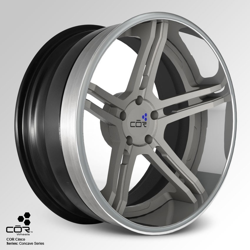 COR WHEELS Cinco Super Concave 20x10.5J 5x112