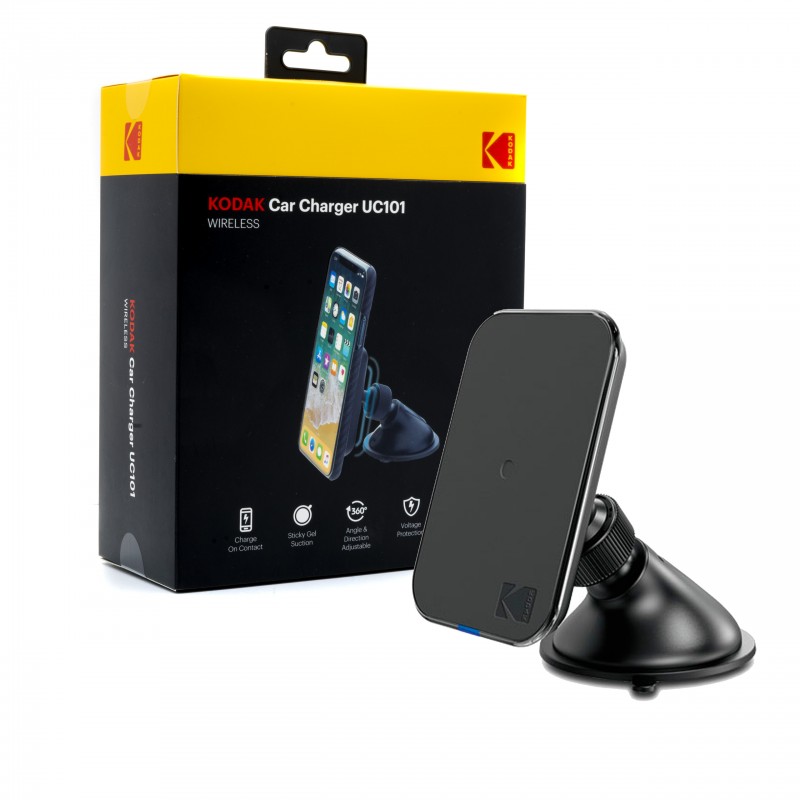 UC101 KODAK Car Wireless Charger Sticky Pad