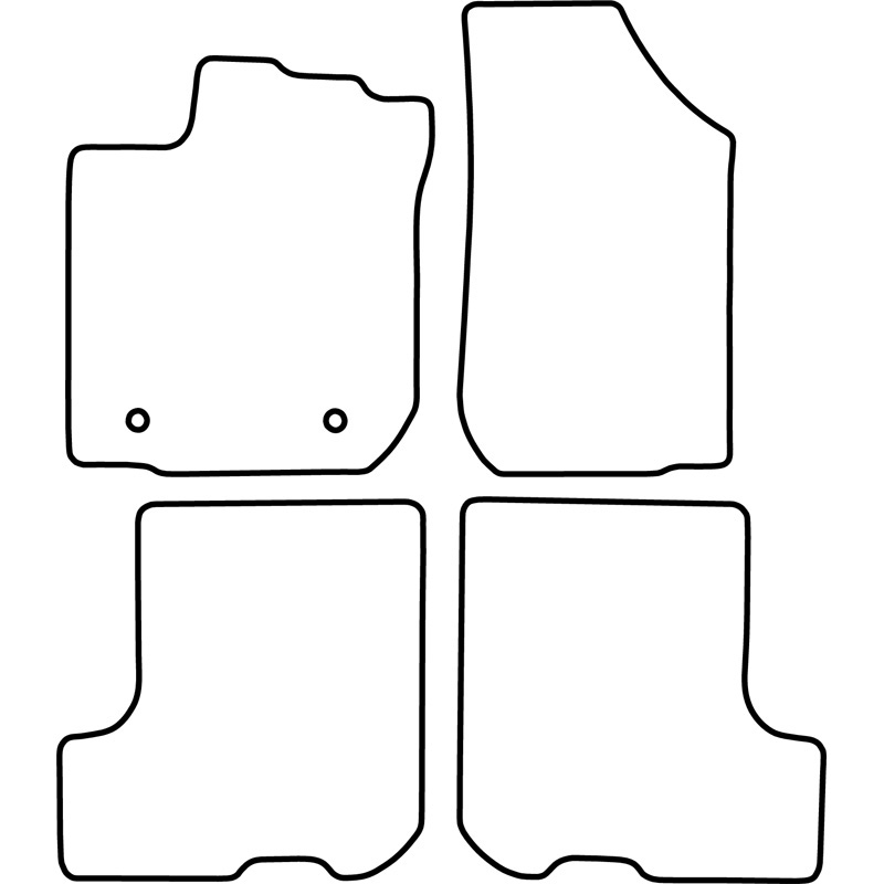 Automatten Dacia Sandero 2013-
