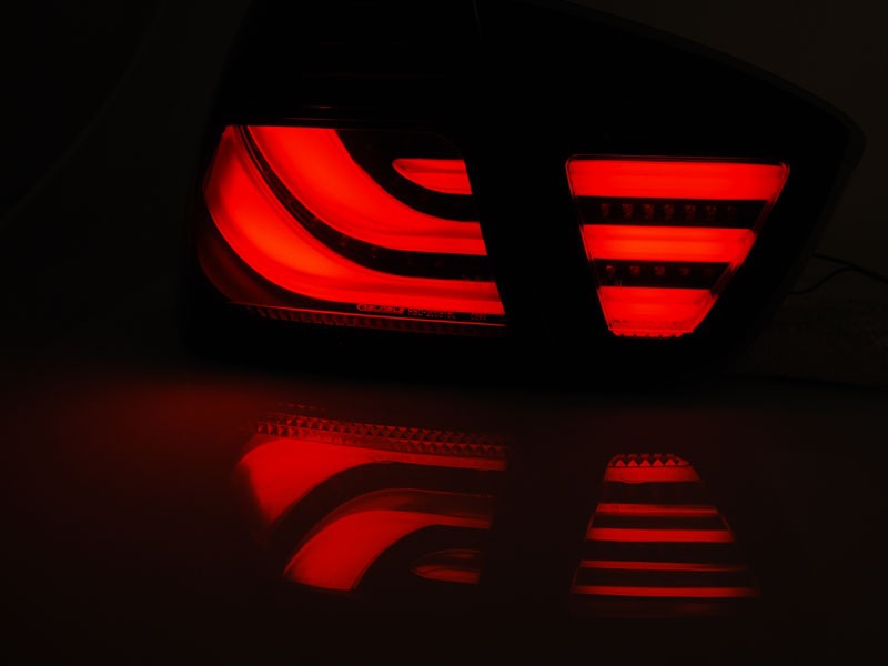 Taillights LED BMW 3-serie E90 04-08 red/smoke