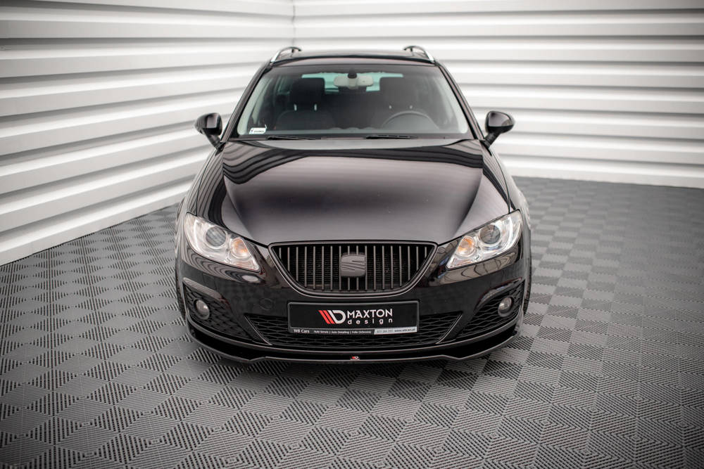 Voorspoiler V.2 Seat Exeo Maxton Glans Zwart