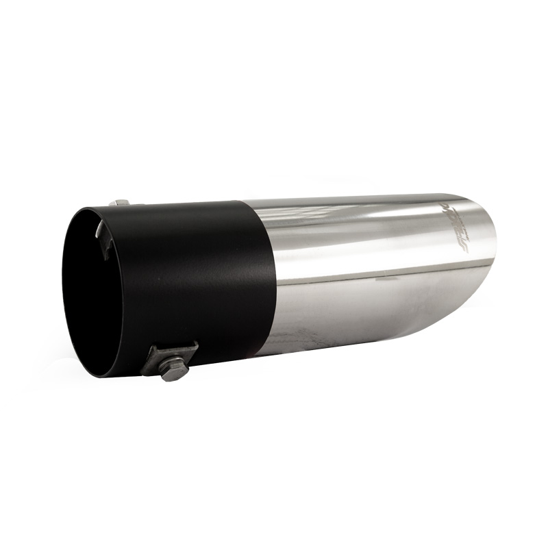 Simoni Racing Uitlaatsierstuk Rond/Schuin RVS - Ø60xL175mm - Montage ->60mm