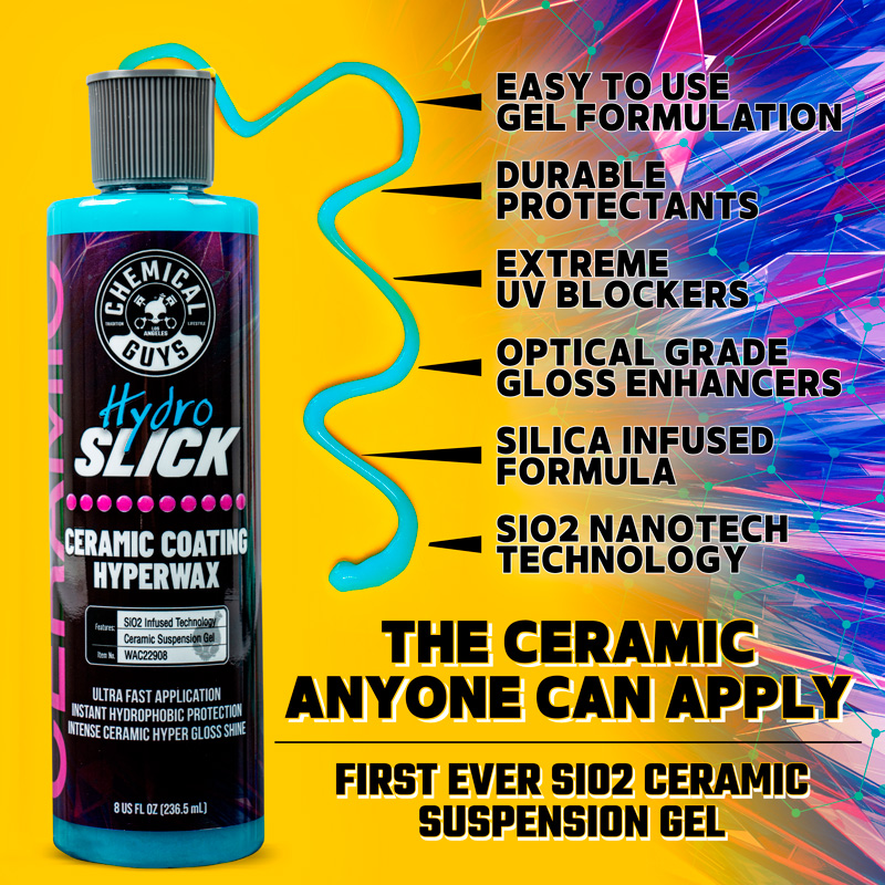 Chemical Guys HydroSlick Ceramic Kit (3 producten / 236,5ml)