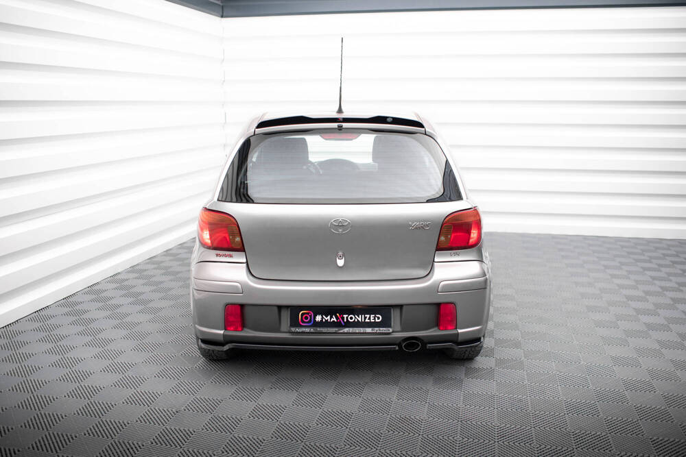 Spoiler Toyota Yaris T-Sport Maxton Glans Zwart
