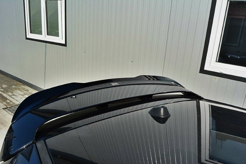Spoiler cap Opel Corsa D/E OPC/VXR Maxton Design glans zwart