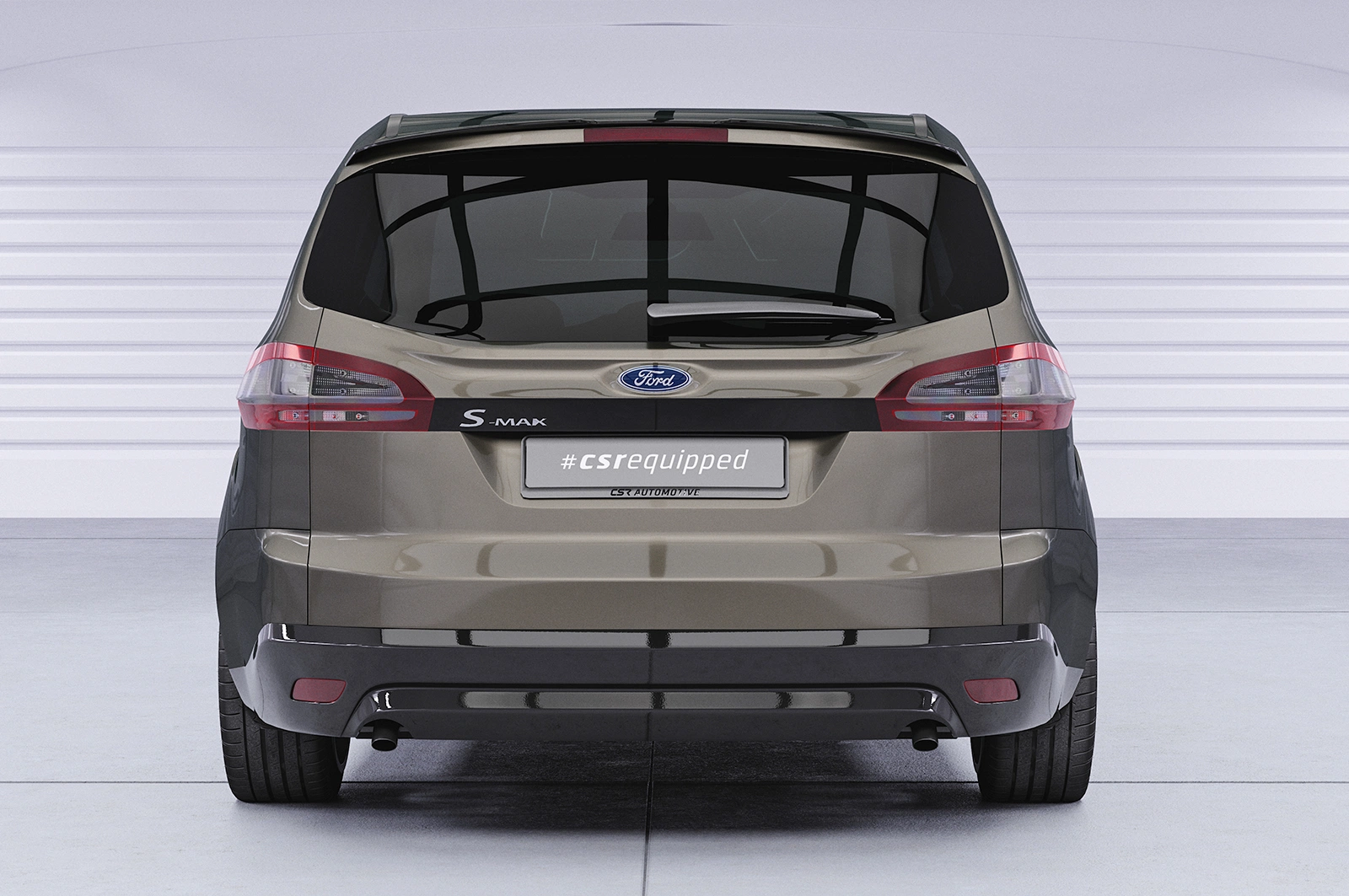 Achterspoiler Ford S-Max 1. Gen (2006–2014) Glans Zwart – CSR Automotive