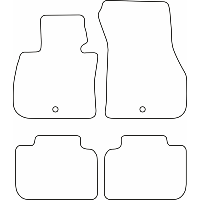 Automatten Velours  BMW X1 F48 2015- & X2 F39 2018-