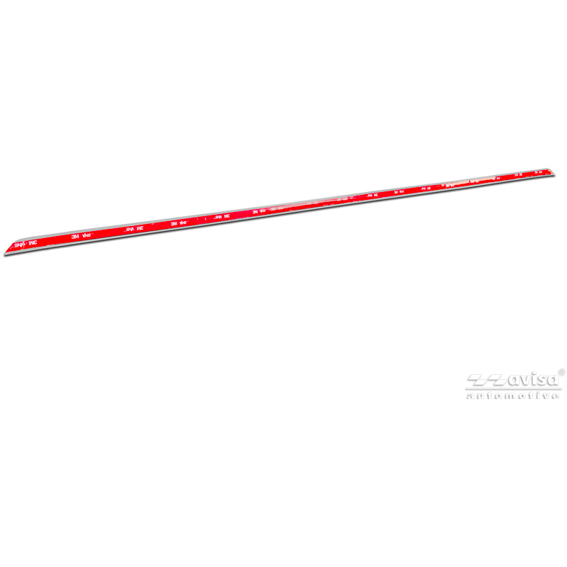 Avisa Geborsteld RVS Kofferbak Sierlijst  Kia Picanto III (JA) Facelift 2024-
