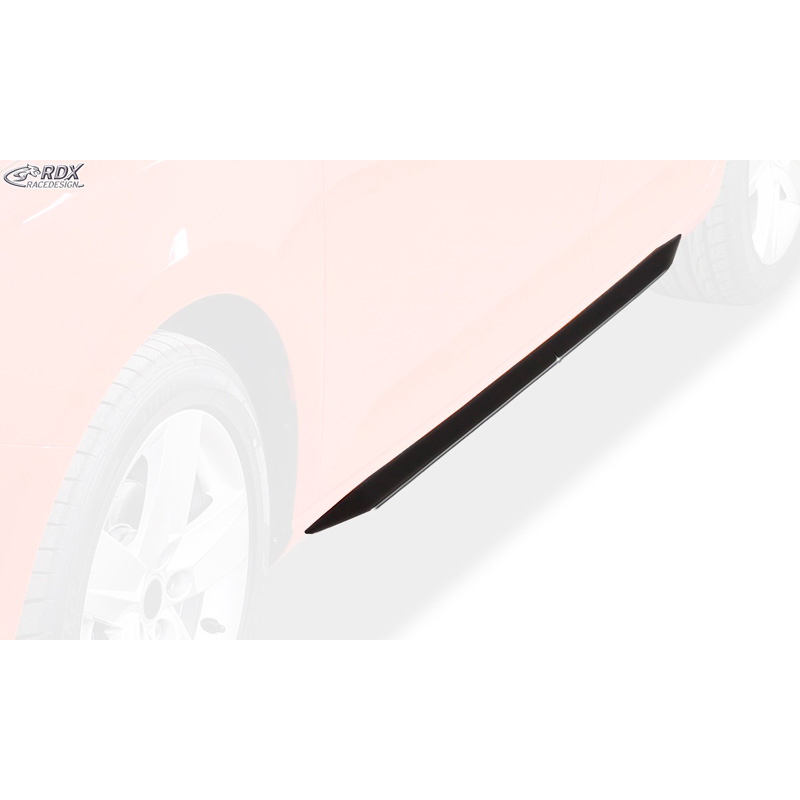 Sideskirts 'Slim'  Volkswagen Polo (AW) 2017- (ABS zwart glanzend)