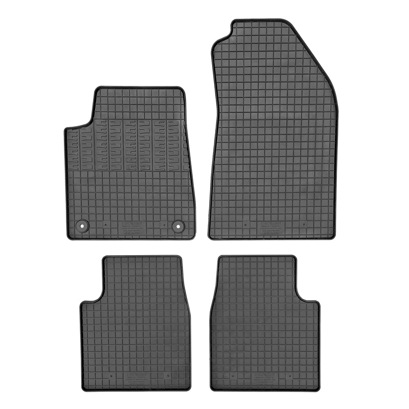 CIKCAR Rubber matten  Opel Frontera / Citroën C3 Aircross 2024- (Benzine) (4-delig + montagesysteem)