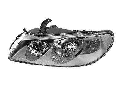koplamp, H7+H7, grijs huis, rechts, 09/2002-Nissan Almera, 2000-