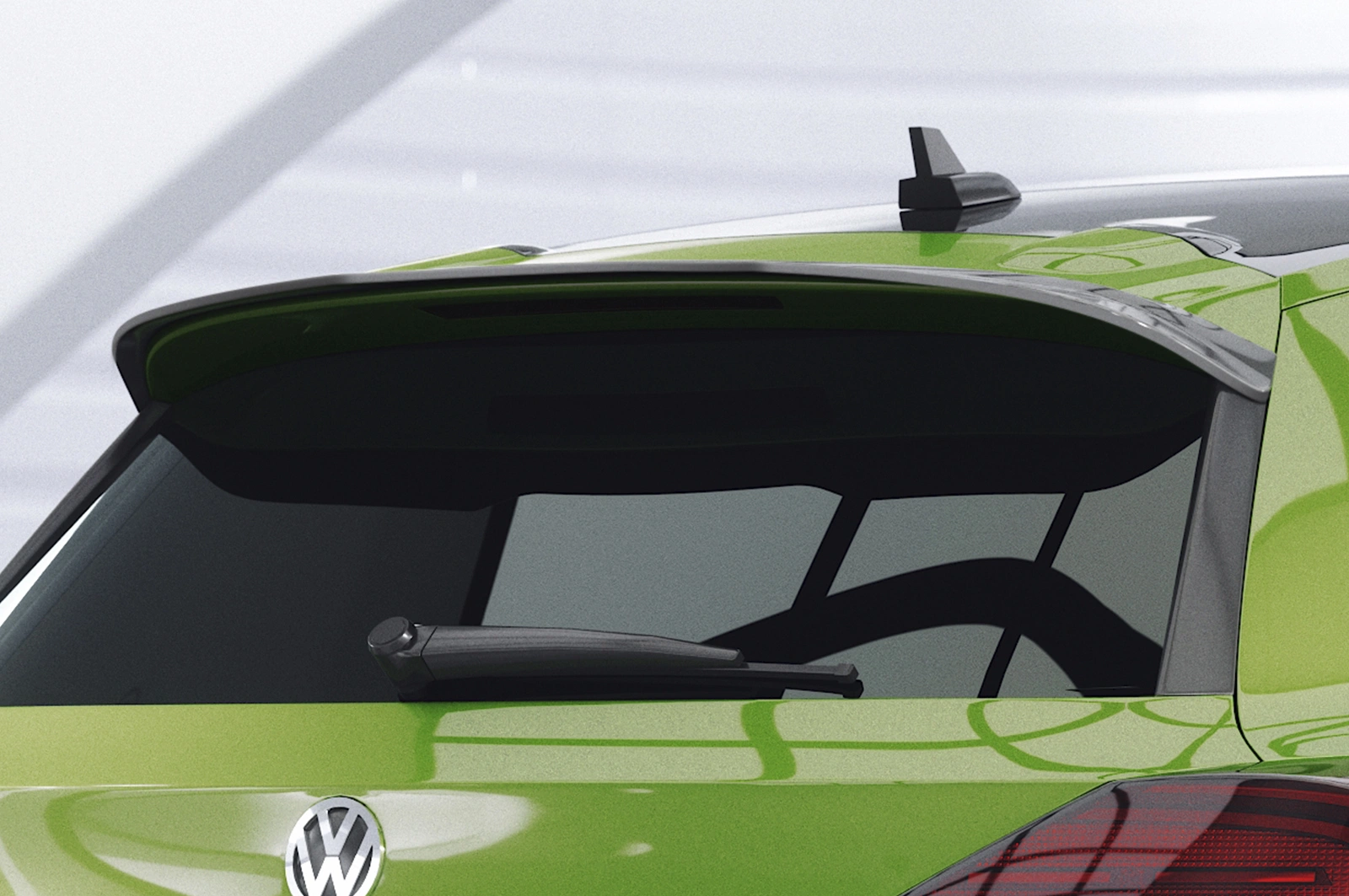Achterspoiler voor VW Scirocco III R/R-Line Glans Zwart (2014–2017 Facelift) – CSR Automotive
