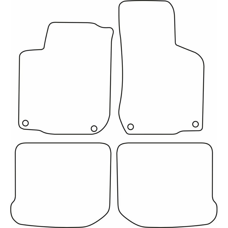Automatten Velours  Volkswagen Beetle 1998-2011