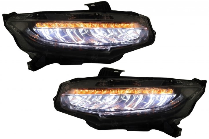 Faros Honda Civic Mk10 (FC/FK) (2016-Up) Sedan & Hatchback Full LED Dynamic