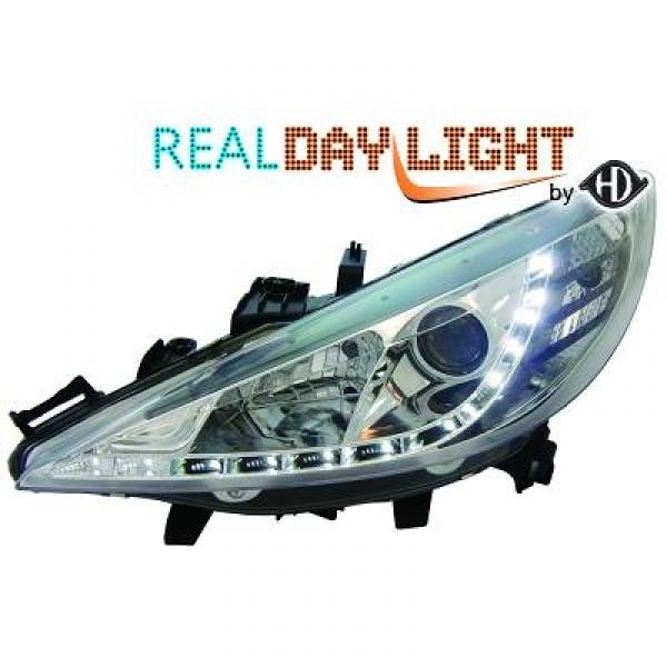 Headlight set 207 06-09