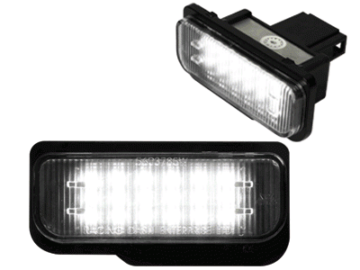 LED Licenceplateplaat lightning Mercedes Benz W211 Sedan/Station,
