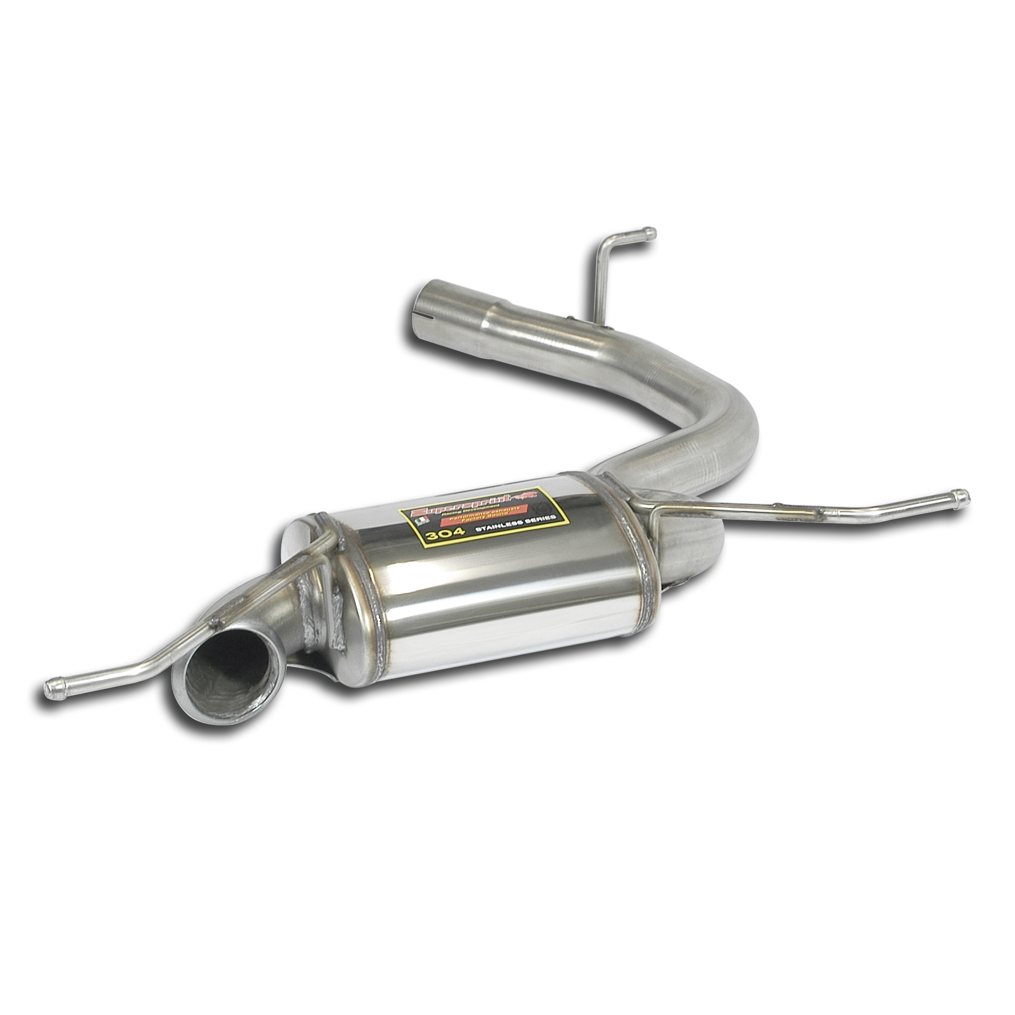 AUDI A3 8V Sedan QUATTRO 2.0 TDI (184 Hp) 2013 Rear Exhaust