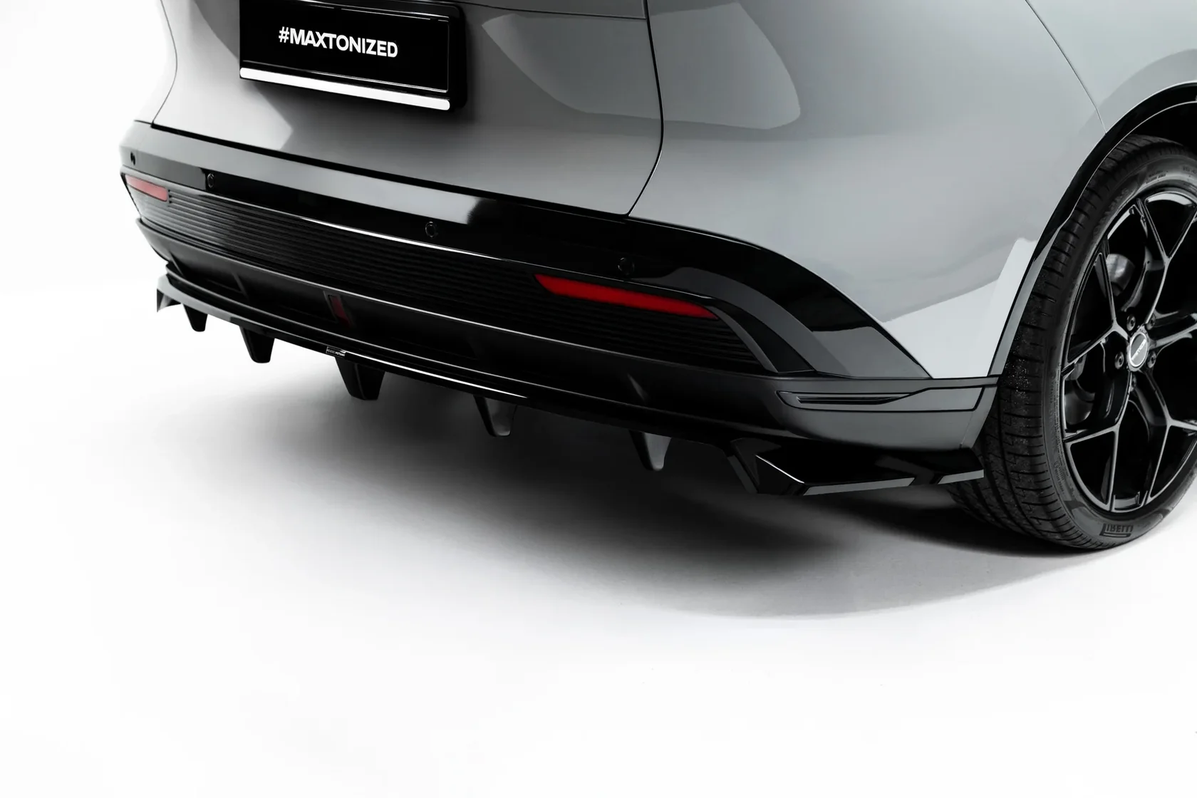 Diffusor passend voor Mazda 6e Mk1 Glans Zwart – Maxton Design