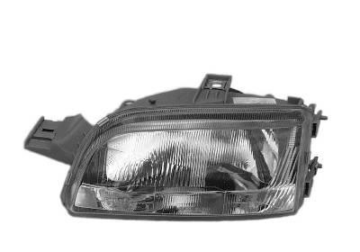 koplamp, model Hella, H4, links Fiat Punto, 1993-1999