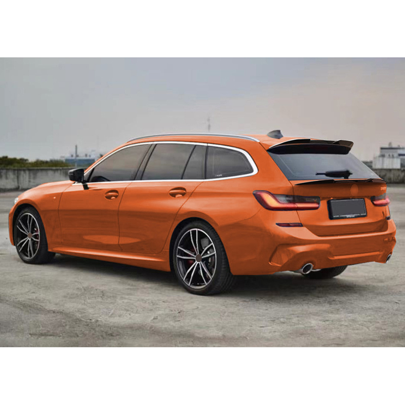 Dakspoiler (Spoiler Cap)  BMW 3-Serie G21 Touring 2019- (ABS Glanzend zwart)