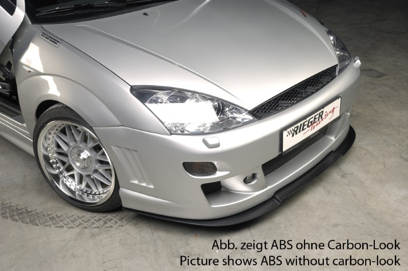 Spoilerzwaard Carbon voor Voorbumper Ford Focus Rieger