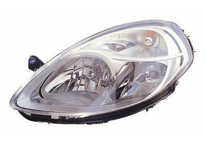 koplamp, H3+H7, elektr verstelb, rechts, 11/2006-Lancia Ypsilon,