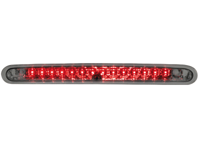 3e luz de freno Peugeot 206 LED con 14 leds negro-cromo