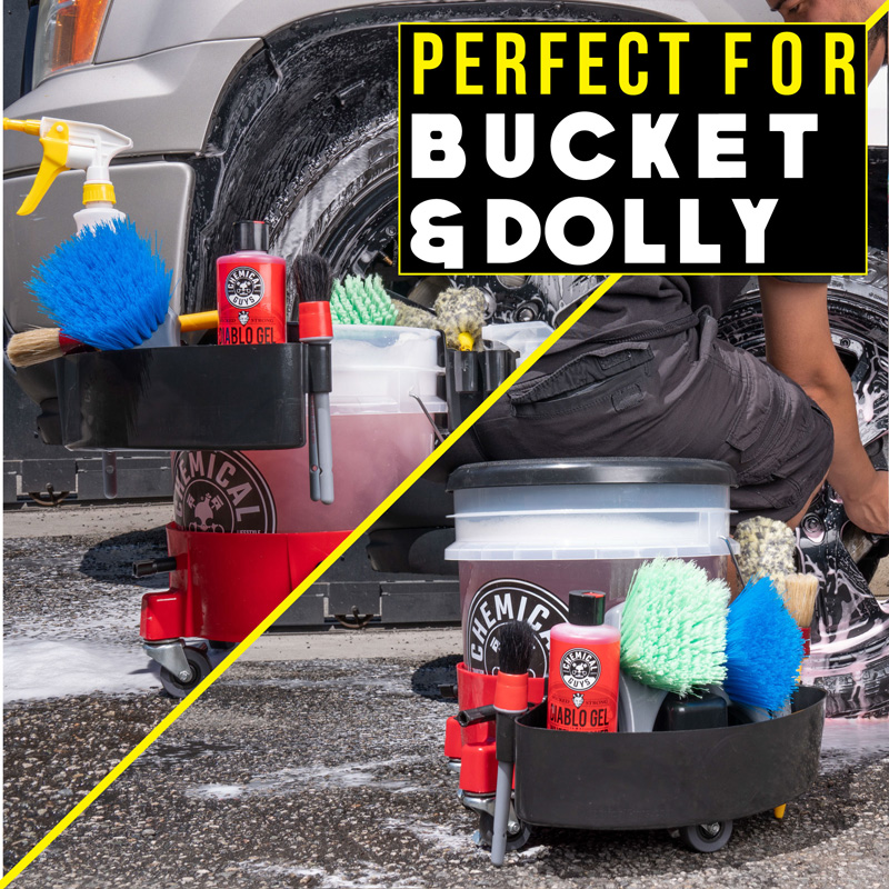 Chemical Guys Freeloader Bucket & Dolly Organizer - Zwart