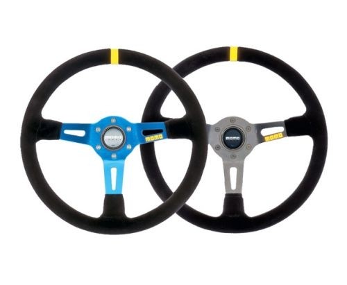 Sportstuur MOMO 350MM Model 8 Suede, zwart