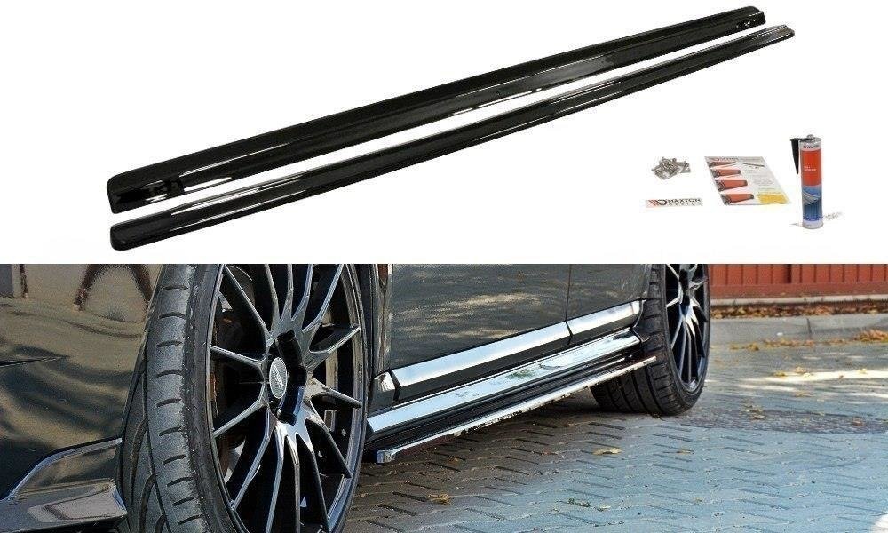 Zijskirts Volvo V50F R-Design Gloss Black