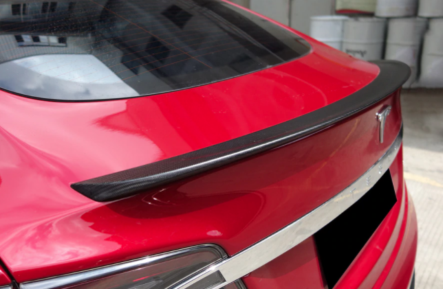 Tesla S Pre-facelift RS Style Carbon Fiber Spoiler 2012-2015