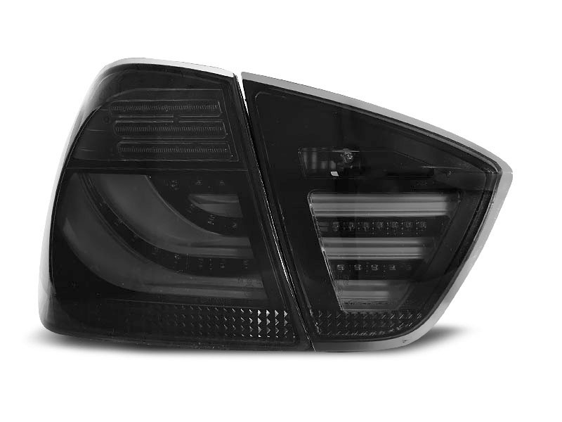 Taillights LED BMW 3-serie E90 04-08 red/smoke