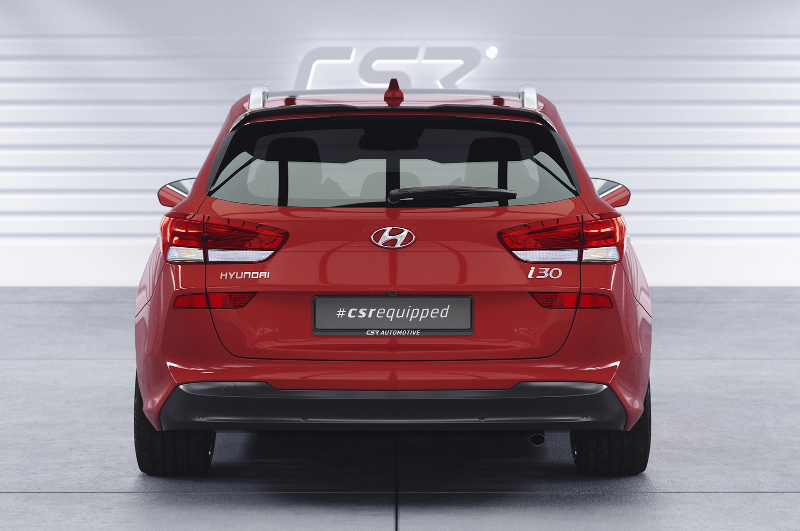 Achterspoiler Hyundai i30 (PD) Kombi / CW Glans Zwart – CSR Design (07/2017-)