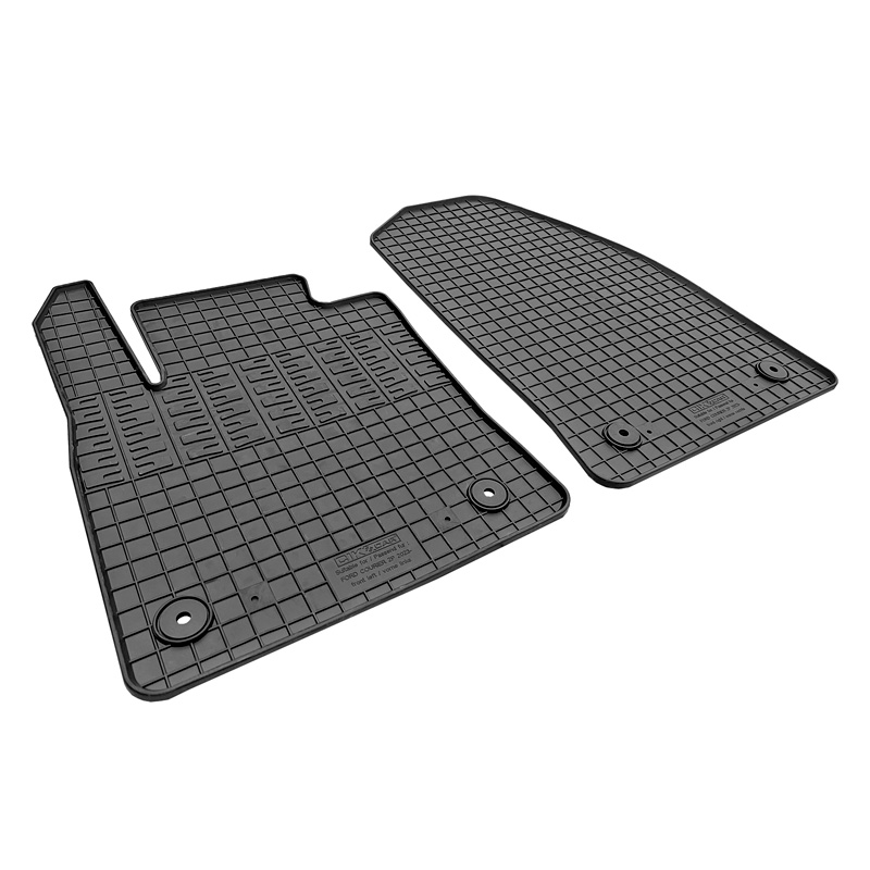 Rubber matten  Ford Transit Courier 2023- (2-delig + montagesysteem)